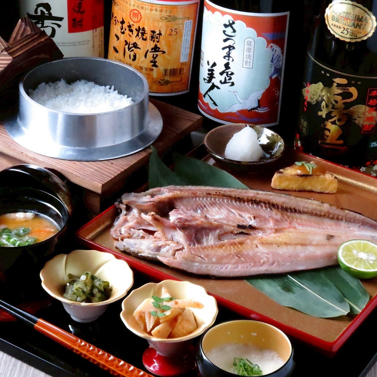 ほっけ灰干し御膳（約250〜300g）